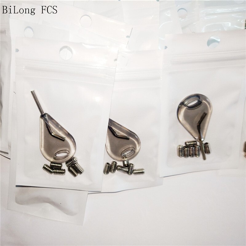 316 rustfritt stål 10#/24-12mm skruer surfebrett hale ror feste nøkkelfinne fast sekskantet skrue for fcs surf finn skrue