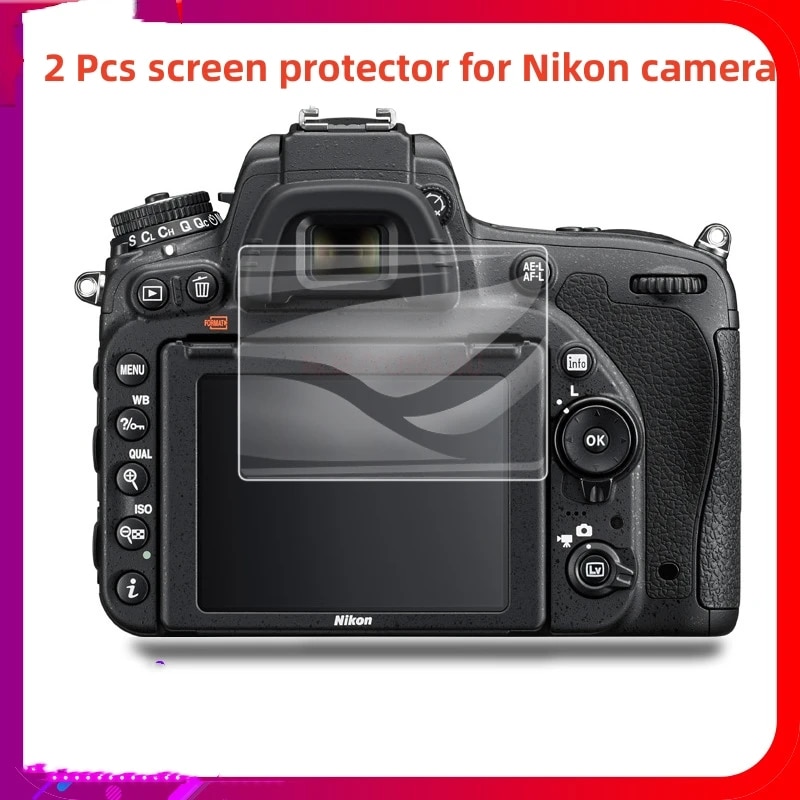 2 PCS Screen Protector For Nikon Z5 Z6 Z7 Z8 Z9 ZF ZFC Z30 Z50 Z50IIcameraTempered Glass LCD Film