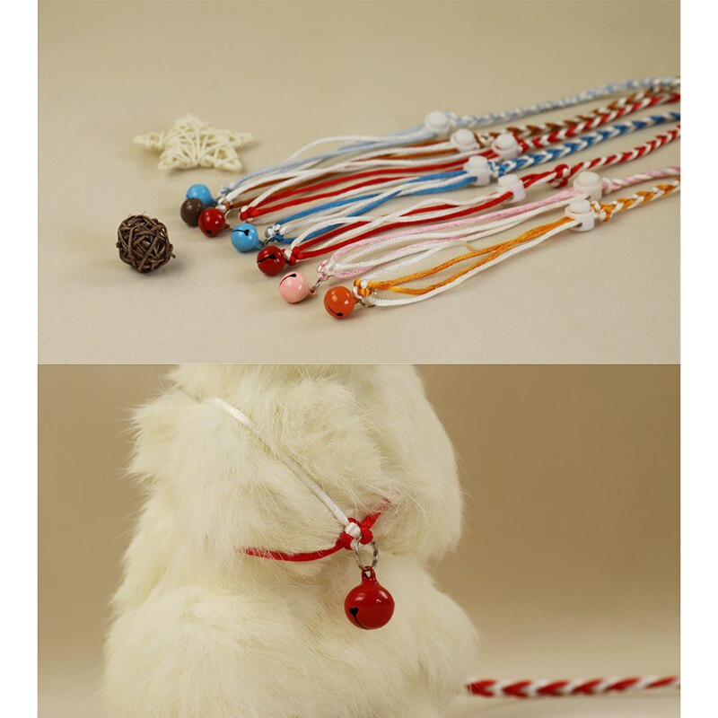 4.59ft Legendog Kleine Dier Nylon Leash Verstelbare Gevlochten Rat Leash Hamster Leash Met Bell Hamster Walking Leash Accessoires