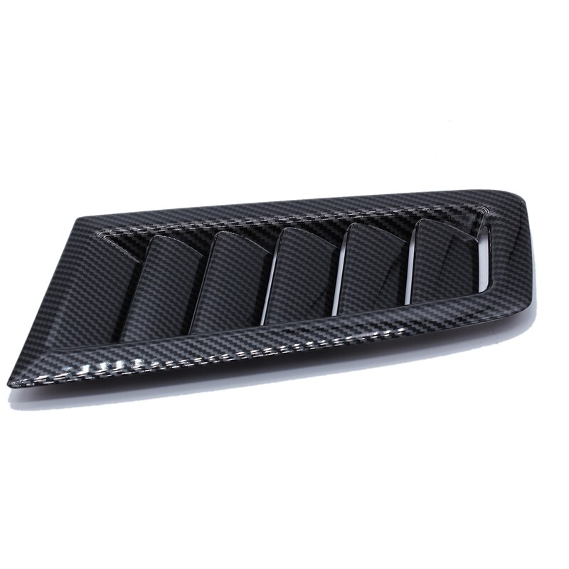 2Pcs Car Front Engine Hood Bonnet Vents Louver Hood Air Outlet Universal for Ford Focus MK2 ST for Mustang