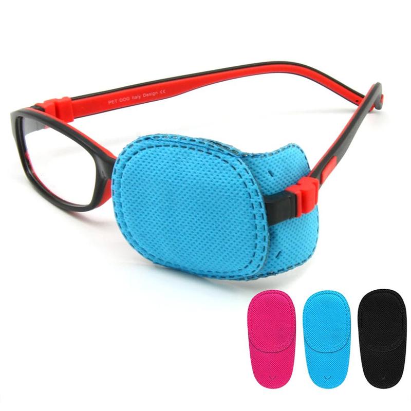 3 Pairs Amblyopia Eye Myopia Goggles Eye Vision Correction Non-woven Eye Helper Mask For Eye Mask Myopia Eye Training Kids A1X4