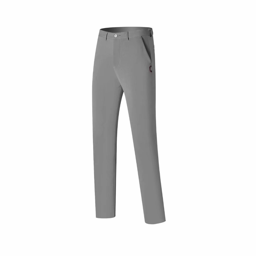style golf men's trousers breathable and quick-drying sports pants casual trousers: Gray / W35
