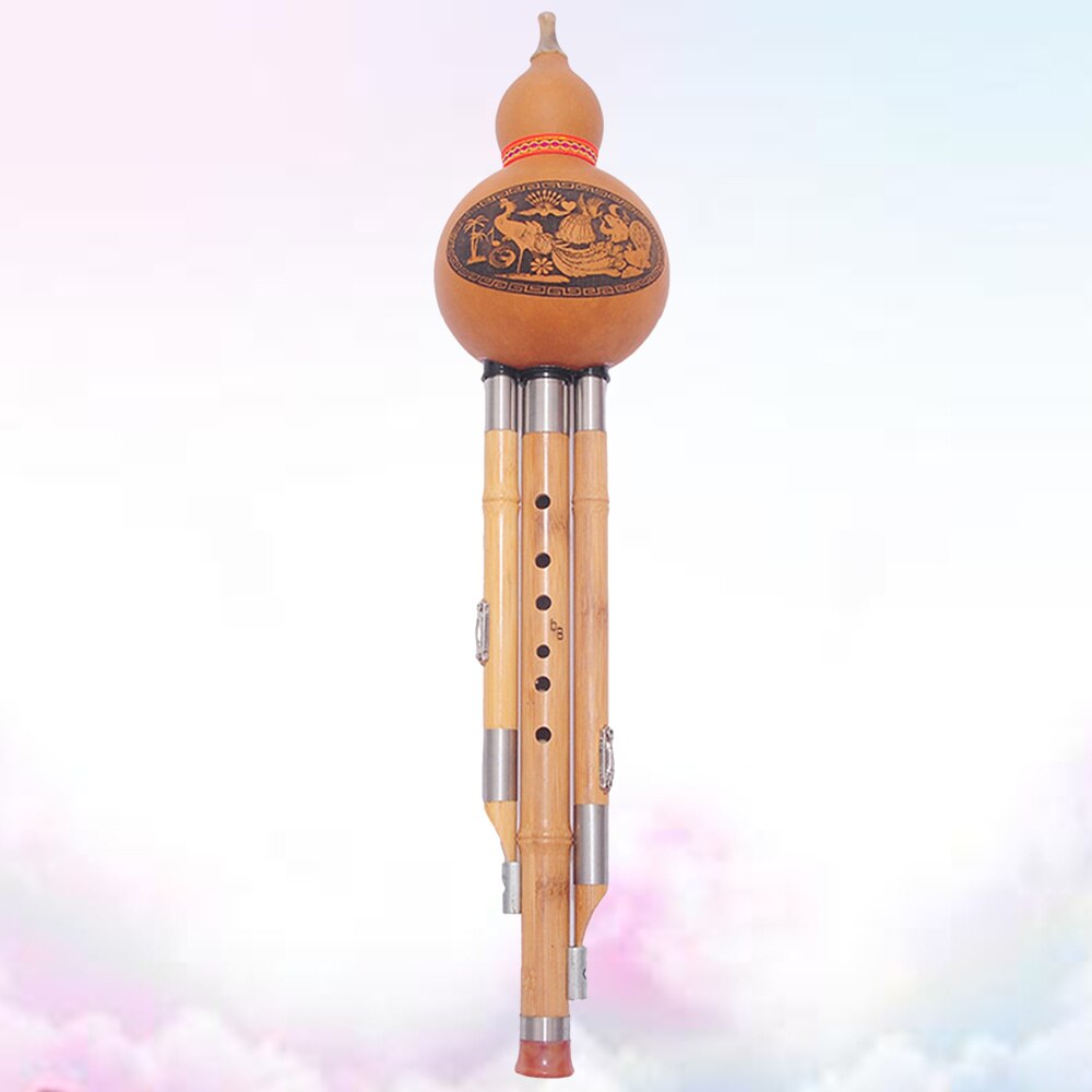 Hulusi Flute - Chinese Bamboo Cucurbit Instrument - Ethnic Music for Beginners