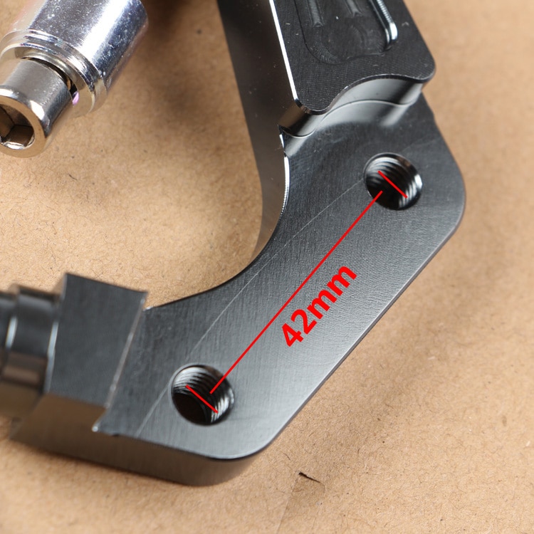 Pinza Freno moto Staffa/adattatore per Yamaha scooter Rsz fare jogging Forza per Rpm Adelin Frando 220mm/200mm Pinza Freno