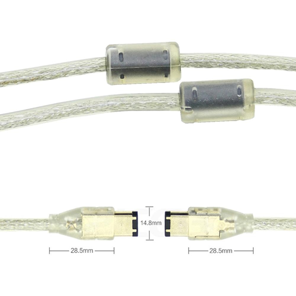 IEEE1394a Data Kabel Ieee 1394 6 P Naar 6 P 6Pin-6Pin 6 Pin Naar 6Pin Industriële Camera Kabel Firewire 400 mbps 1.5M