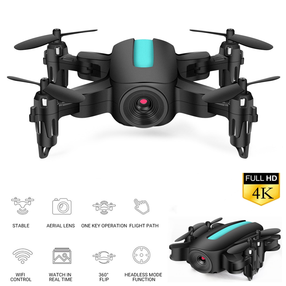 A2 Mini Drone 4K Camera Wifi Fpv Luchtdruk Hoogte Luchtfotografie Helikopter Opvouwbare Quadcopter Rc Drone speelgoed