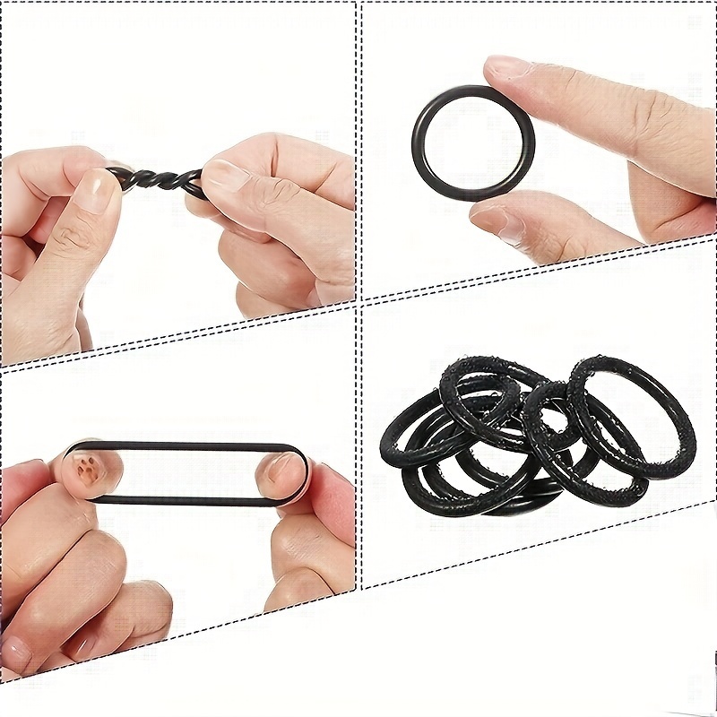 Rubber O Ring Set Gaskets Seal Nitrile Rubber Bands High Pressure O-Rings Repair Kit Sealing Elastic Band O Rubber Rings