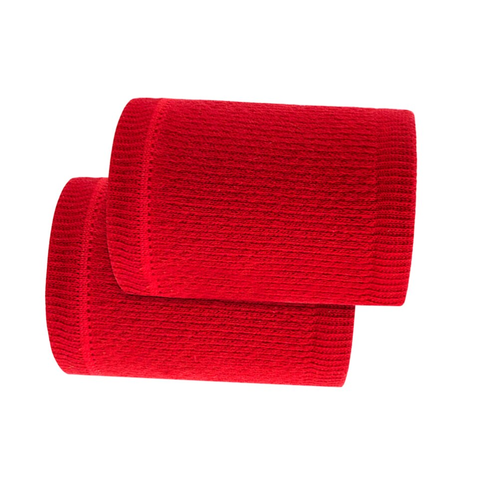 1 Pair Wrist Brace Soft Wrist Cuff Wrist Support Wristband for Sports Basketball: Red