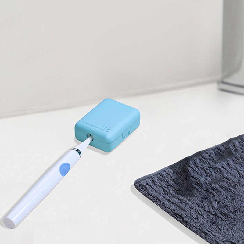 Wall Mount Toothbrush Disinfection Box Bathroom Bathroom Holder Tool