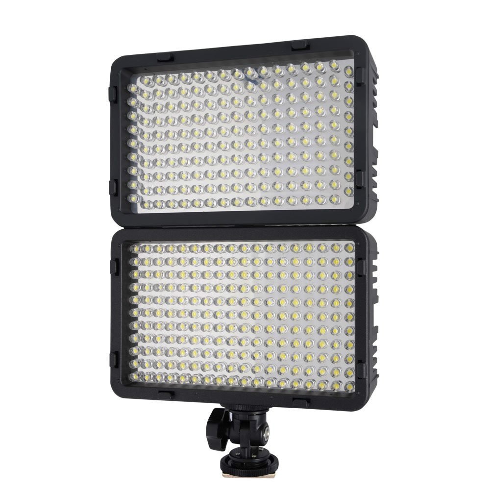 Mcoplus 130 LED Video Light / Photography Lighting for DV Camcorder & Canon Nikon Pentax Sony Olympus DSLR Camera VS CN-126