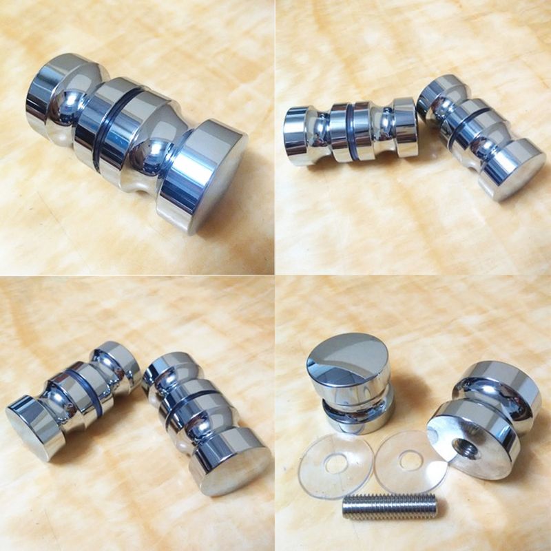 Aluminiumlegering Glazen Deur Handvat 1.1 "Enkele Badkamer Douche Kast Hardware