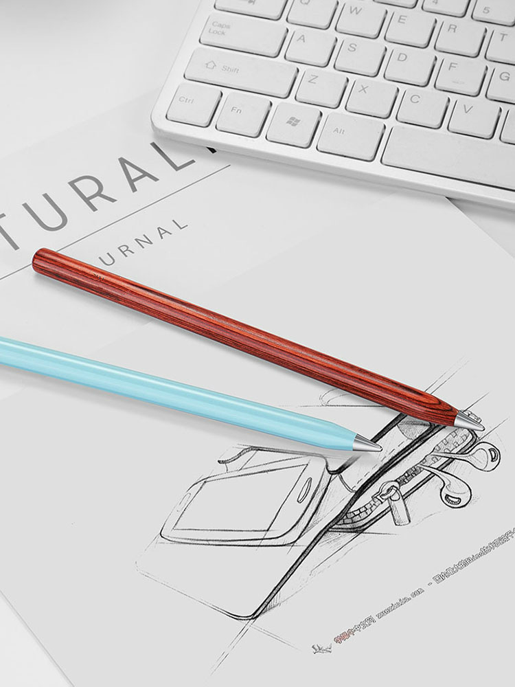 Full Metal Wear-resistant Eternal Pencil Without Ink Ink-free Old Immortal Metal Pencil Student Pen