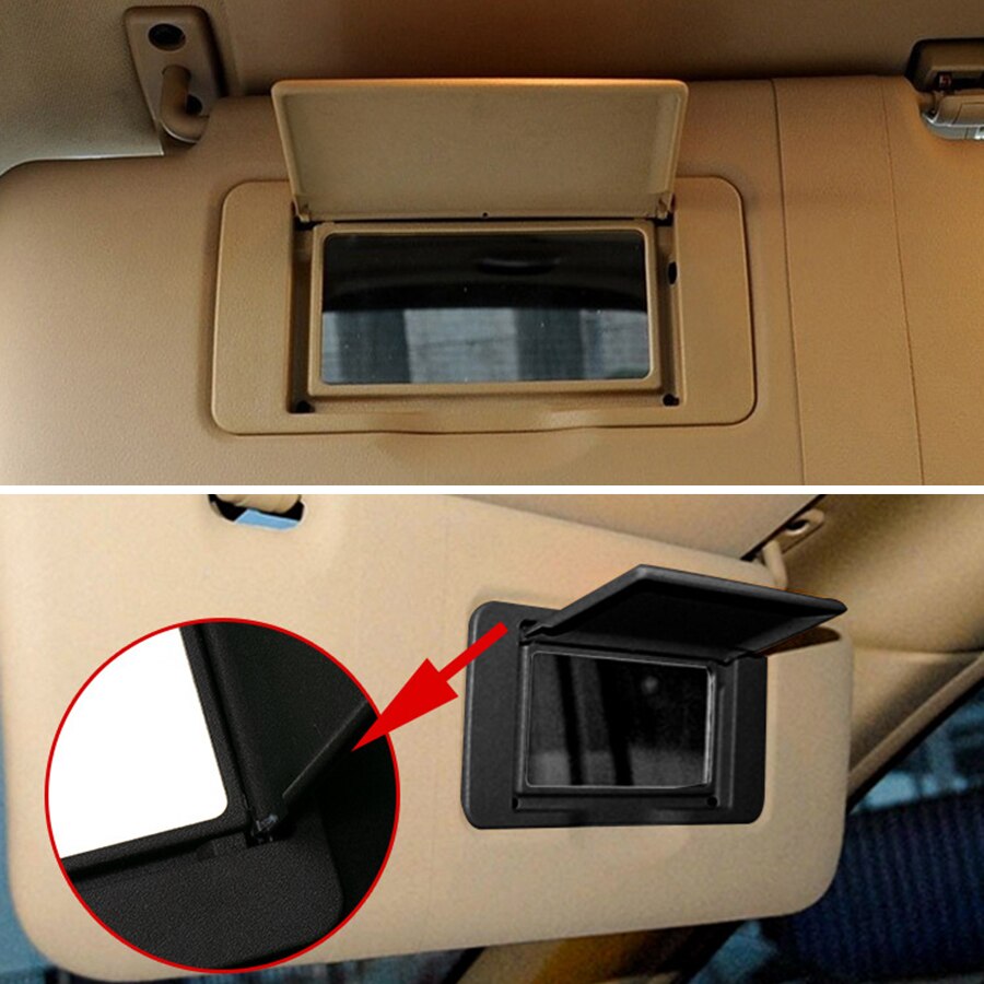 Side Replacement Sun Visor with Vanity Mirror For Mercedes Benz ML/GL/R Class W164 W251 ML350 R300 Left/Right