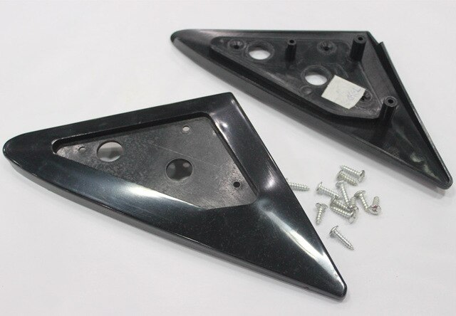 Fit 92-00 Civic 2DR 4DR Coupe Hatchback-Espejo Retrovisor lateral JDM, estilo cuchara Manual: for 96-00 civic 4d