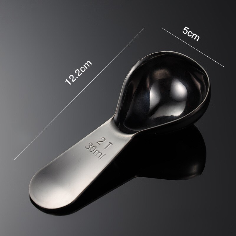 1 Pcs 304 Stainless Steel Kitchen Measuring Spoons Coffee Sugar Scoop Cake Baking Flour Measuring Cups Kitchen Cooking Tools: 1