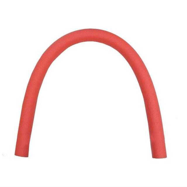 25cm Swimming Noodle Eva Foam Solid Color Swimming Entertainment Accessories Pearl Foam Stick Aid Foam Noodles Water Float: Red