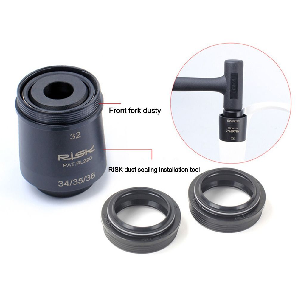 Sello de horquilla Universal de repuesto para bicicleta, piezas de repuesto de 32mm/34mm/35mm/36mm, sello antipolvo para horquilla, sello de aceite de suspensión para bicicleta de montaña