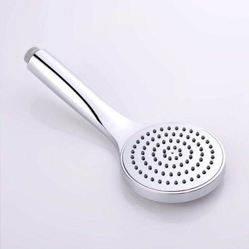 Handheld Showerhead with Adjustable ABS Slider Showering System Spray Chrome Plated Hand Shower