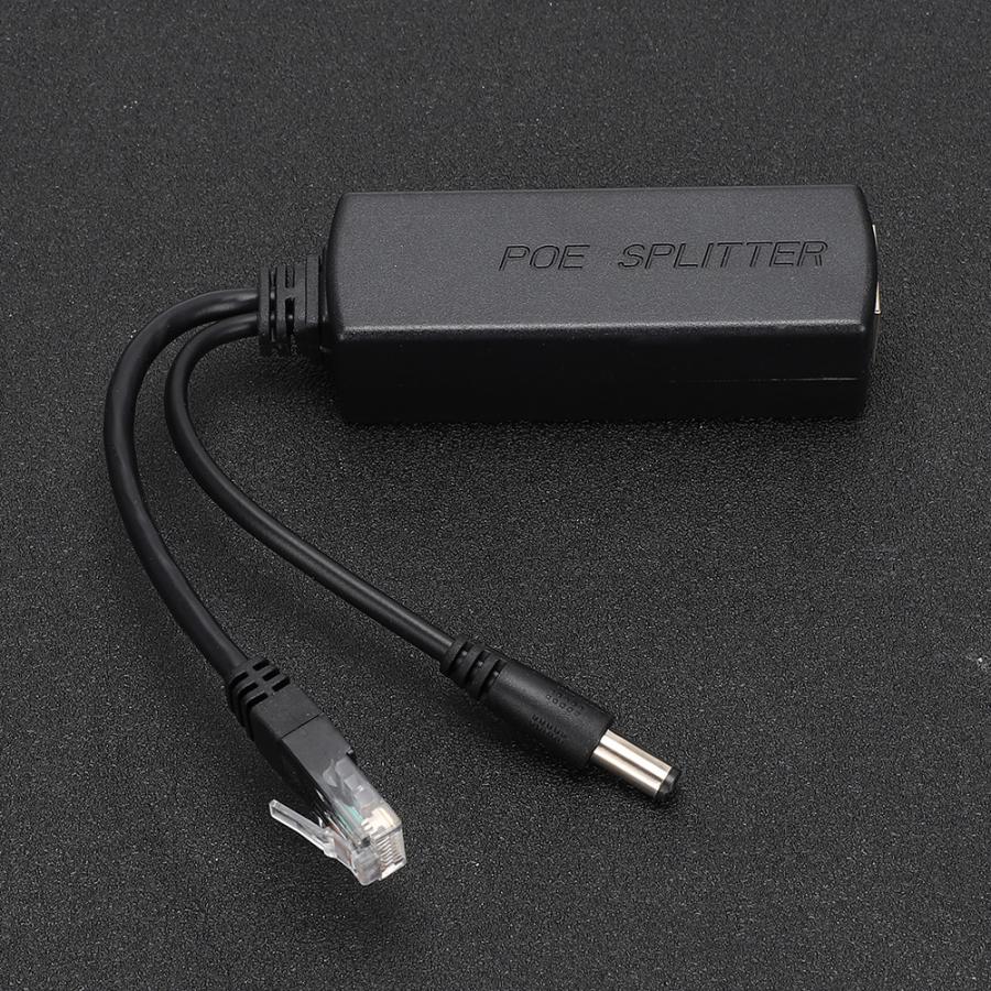DC48V Om DC12V Power Poe Splitter Adapter Injector Module Lightningproof 48V Naar 12V Poe Adapter