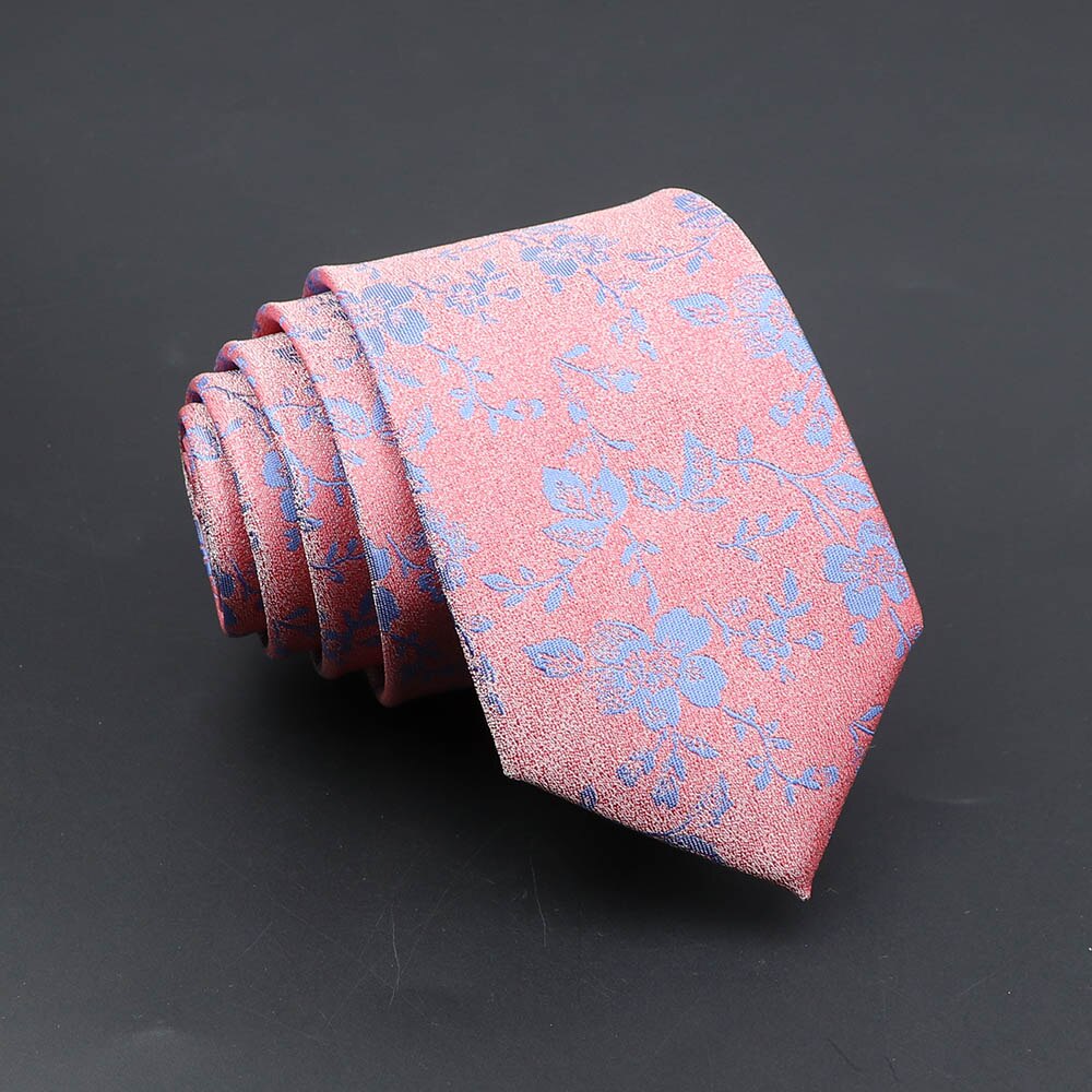 Tie Voor Mannen Klassieke Zakelijke Blauw Rood Plaid Stippen 6Cm Jacquard Stropdas Dagelijkse Slijtage Das Wedding Jurk Accessoires: 6