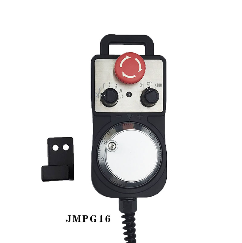 Standard 5v mpg 4-axis 5-axis 6-axis cnc electronic handwheel mach3 motion control system, emergency stop electronic handwheel: JMPG16