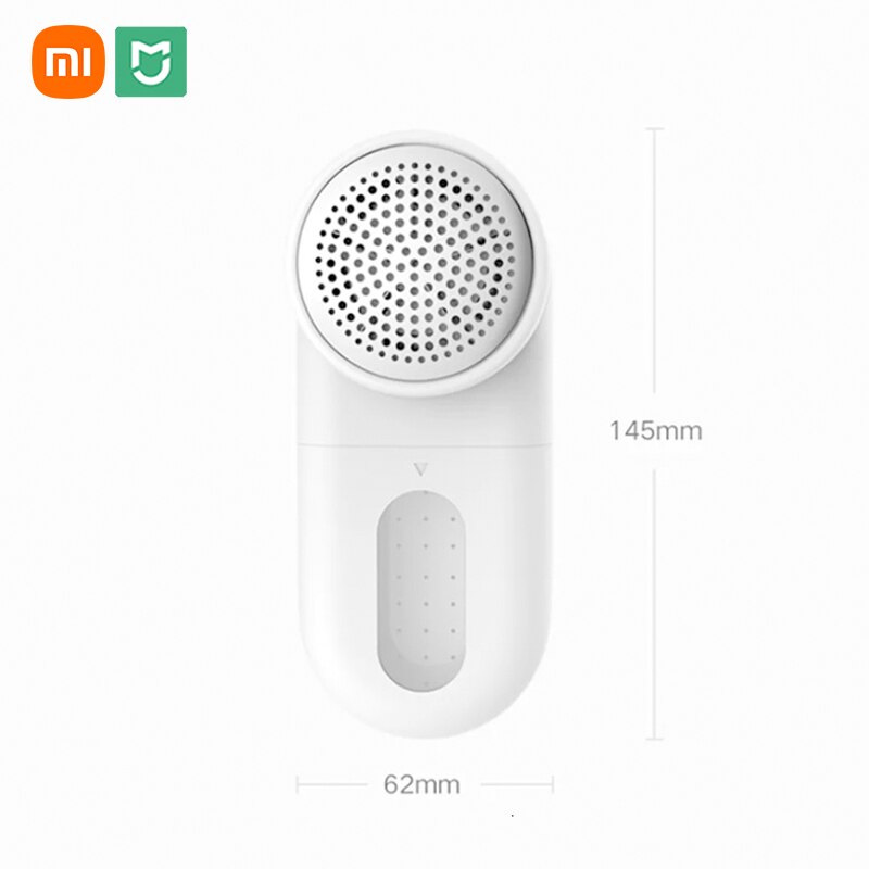 Xiaomi-quitapelusas eléctrico Mijia para ropa, MQXJQ01KL recortador de pelusas, 1300mAh, carga USB, herramienta de acero fino de 0,35mm