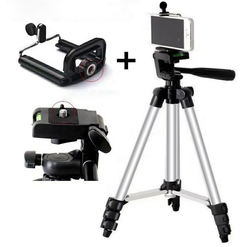 Phone Tripod Self-Timer Flexible Mount Holder Tripod Stand Aluminum alloy Phone Mount For Camera Phone Ipad Stand