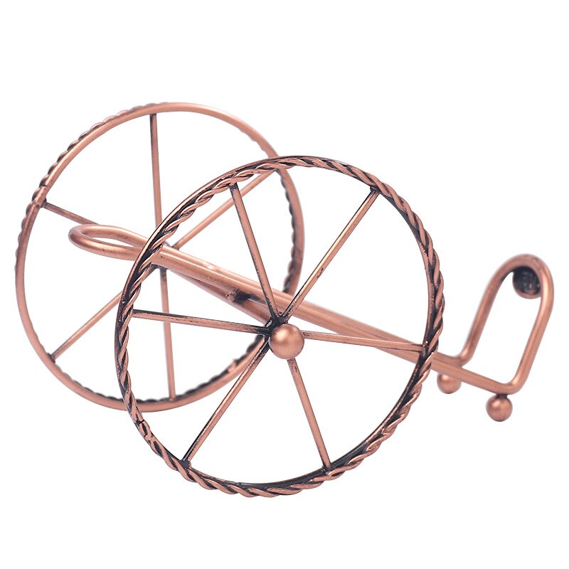 retro metalowy stojak na czerwone wino brąz żelazne koła projekt pojemnik na wino dekoracja domowa półki ekspozycji piwo Whisky butelki wina