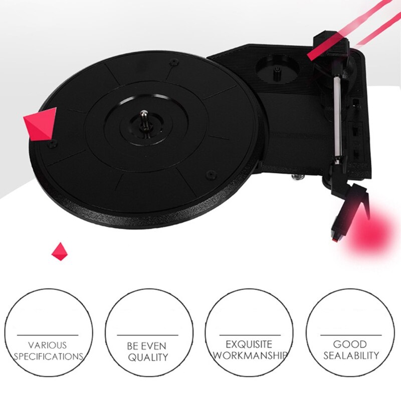 28cm Turntable Automatic Arm Return Record Player Gramophone For Lp Vinyl Record