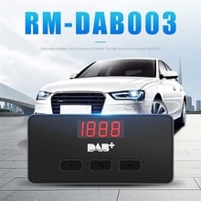 Car Digital Audio Broadcast Receiver DAB DAB+ Box Radio Receiver Adapter Portable Audio Broadcast Signal Adapter for Europe