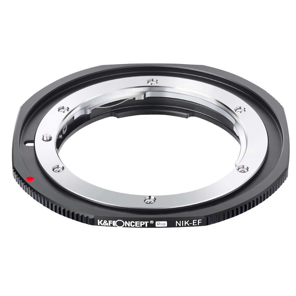 K &amp; F CONCEPT NIK-EF – objectif Ai F pour appareil photo Nikon à montage Eos EF Pro, anneaux d&#39;adaptation pour appareil photo Nikon F à Canon Eos EF