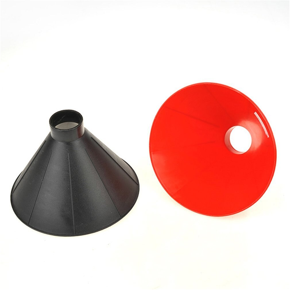 Pelle à neige pour voiture fournitures pour voiture neige d'hiver en plastique grattoir à neige pour voiture entonnoir gratter un cône rond grand entonnoir