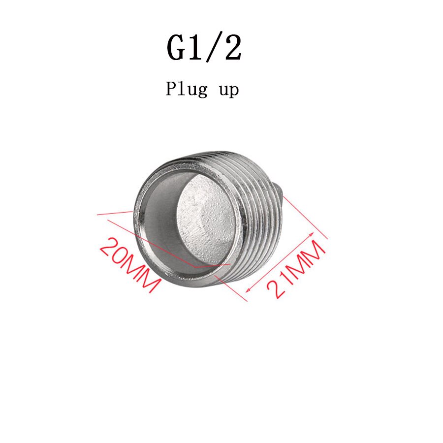 1/2" 3/4" 1 BSP Thread Tee Elbow Docking Hex Nipple Threaded Reducer Pipe Fitting 304 Stainless Steel: Pink