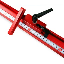 400/600/800MM Universal Aluminium T-track 45mm Chute Pusher Electric Circular Saw Flip Table Woodworking DIY accessories