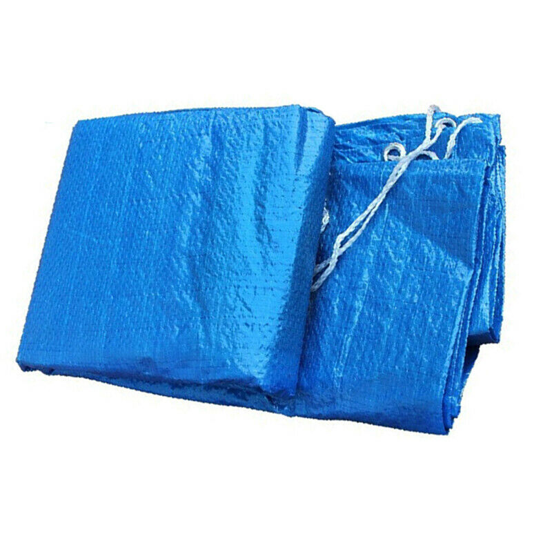 Ship in 24 hours 6/8/10ft Round Swimming Paddling Pool Cover Inflatable Rope Rectangle/Round Swim Pool Cover