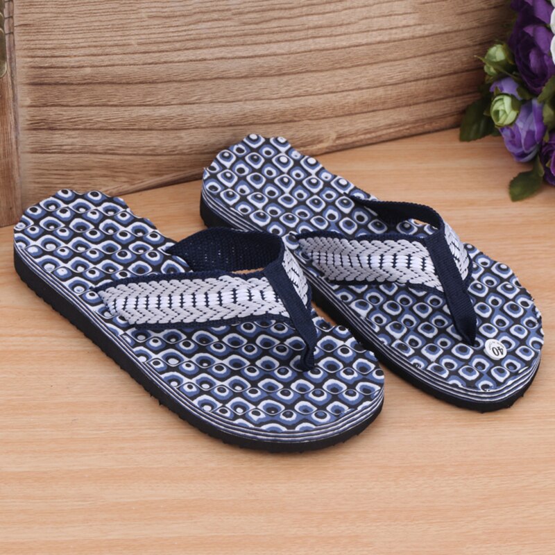 Summer Men Flip Flops Beach Sandals Anti-Slip Zapatos Hombre Casual Shoes