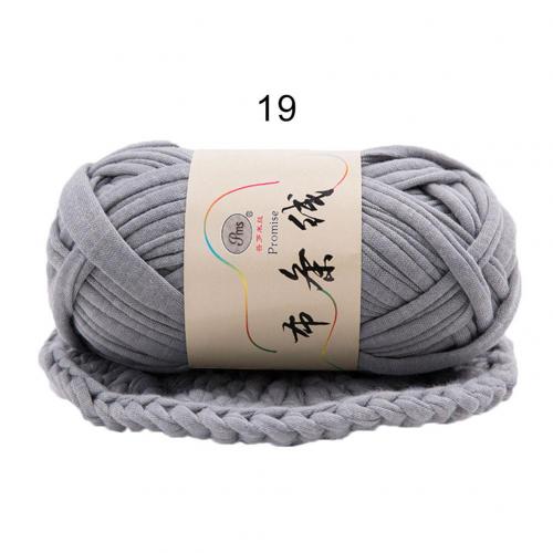 Threads for Handed knitting Yarn Hat Blanket Basket Woven Cloth Thread Thick Braided DIY Wiring Coarse Warm Crochet Fabric: Grey