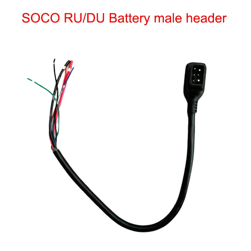 Voor Super Soco Tc Max Ts Tc Cu Originele Motorfiets Accessoires Opladen Plug Batterij Socket Kabel Lading Ontlading Draad Header: 7