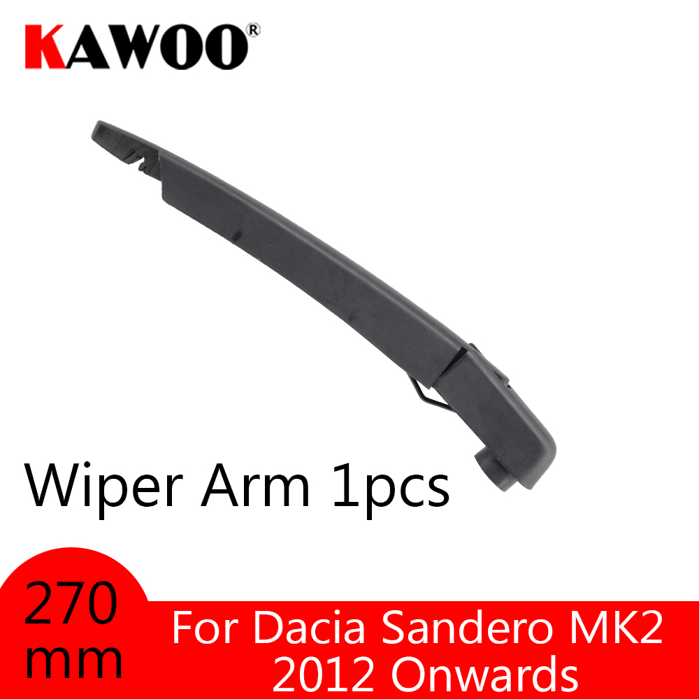 KAWOO Car Rear Wiper Blade Blades Back Window Wipers Arm For Dacia Sandero MK2 Hatchback -) 290mm Car Accessories Styling: Single wiper arm