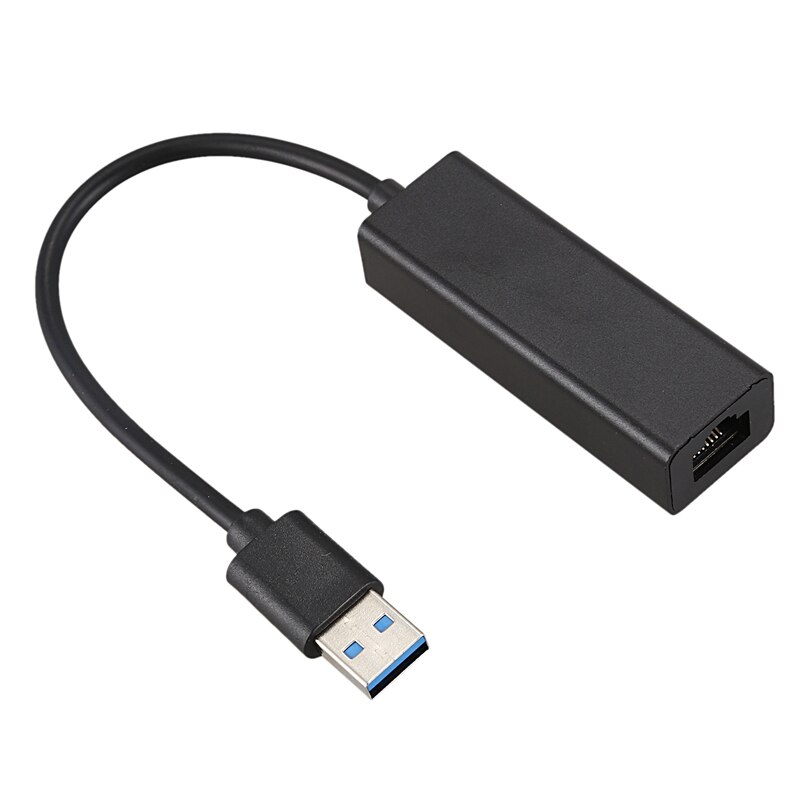 Usb 3.0 Ethernet Adapter Rj45 10/100 Mbps Netwerkkaart Voor Nintendo Switch,Wii,Wii U,, mac Pro/Mini, Imac, Oppervlak, Notebook