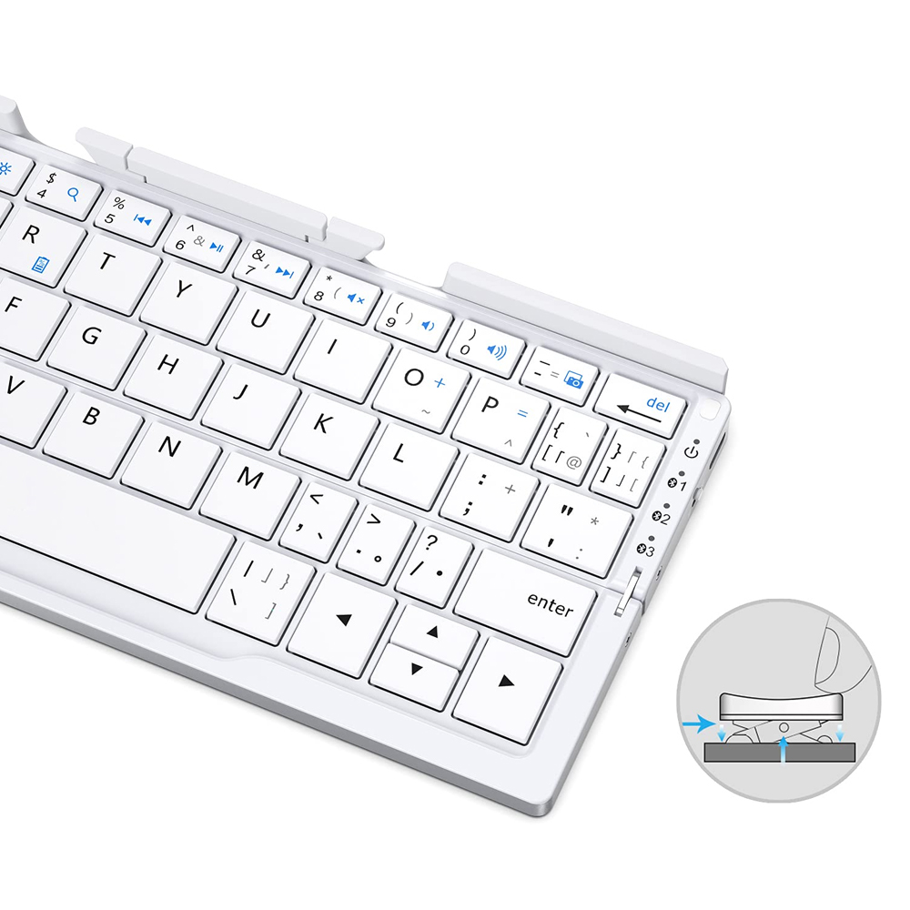 Bluetooth draadloos opvouwbaar toetsenbord geschikt voor Android iOS Windows MAC iPad toetsenbord Mini mobiele telefoon toetsenbordaccessoires