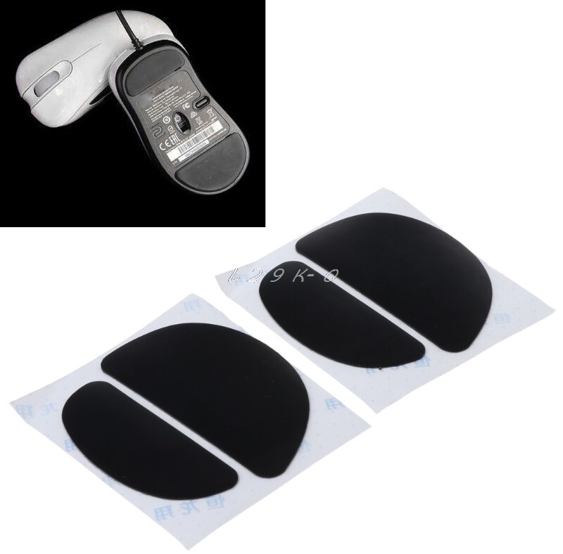 2Pcs 0.6mm Thickness Mouse Feet Mouse Skates For ZOWIE EC1 EC2 EVO