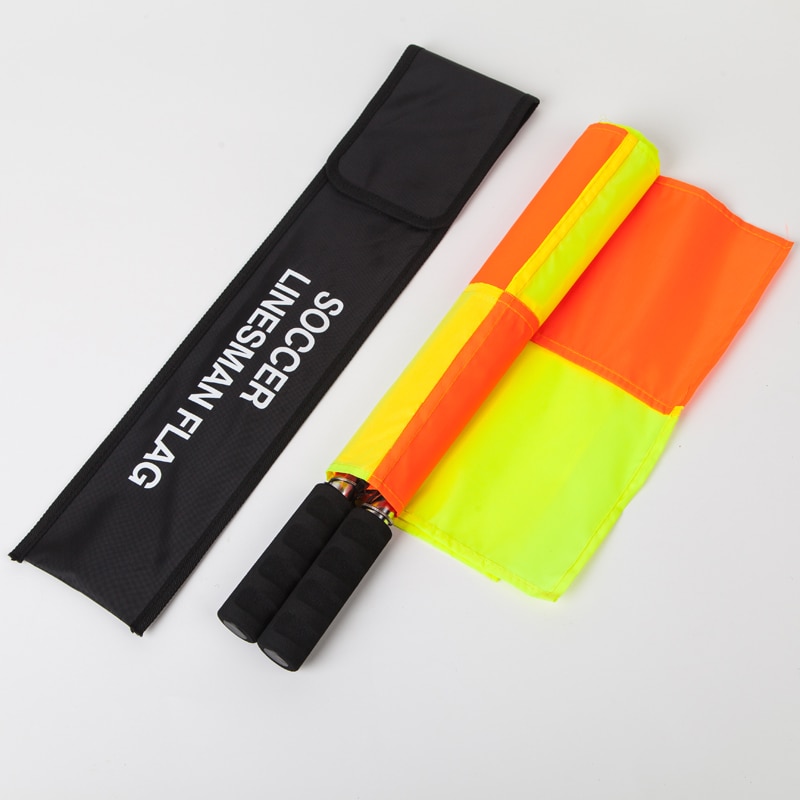 Voetbal Scheidsrechter Vlaggen 1 Paar Sport Grensrechter Fair Play Vlag Set Voetbal Scheidsrechter Apparatuur