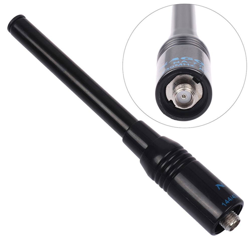 Handheld Telescopische Antenne NA-773 SMA-F UHF + VHF voor BAOFENG UV-5R/82/B5/B6 888S Accessoires