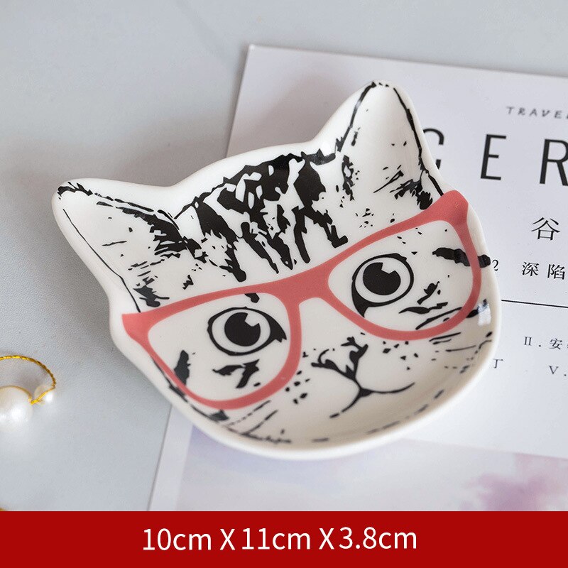Keramiek Kleine Lade Leuke Kat Sieraden Schotel De... - Vicedeal Keramiek Kleine Lade Leuke Kat Sieraden Schotel De... - Vicedeal