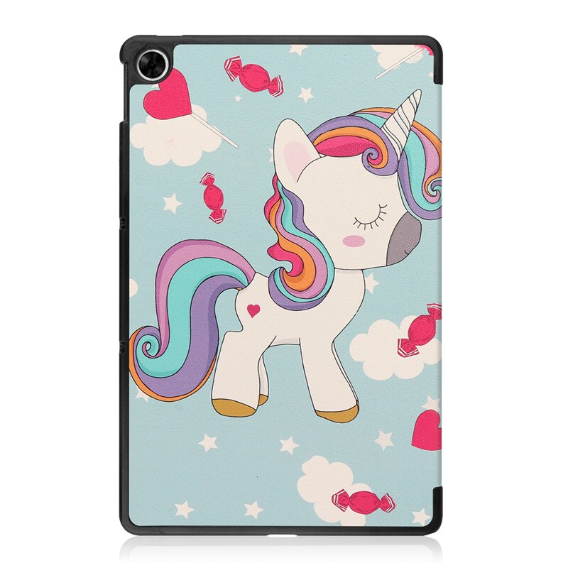 Voor Realme Pad 10.4 Inch Tri-Vouwen Hard Pc Stand Cover Voor Funda Realme Pad cover Case Tablet