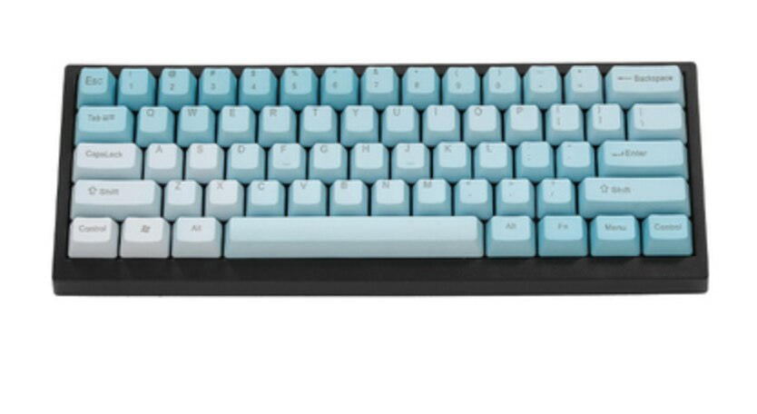 PBT copritasti è 60% 61 tasti fit per cherry MX interruttore tastiera meccanica libero di trasporto: Top2