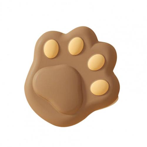 Cartoon Cat Paw Table Corner Protector Safe Eco-friendly Silicone Baby Proofing Angle Edge Guard Cover for Table: 2 / Coffee