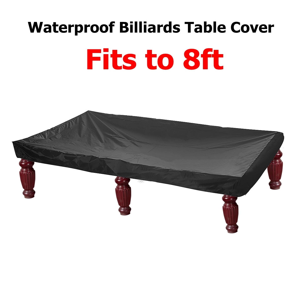 250cmX140cm PVC piedi di Copertura Tavolo Da Biliardo Biliardo tennis Da Tavolo Copertura R.ips Resistente Oxford Tavolo Da Biliardo Tavolo Da Biliardo Copertura