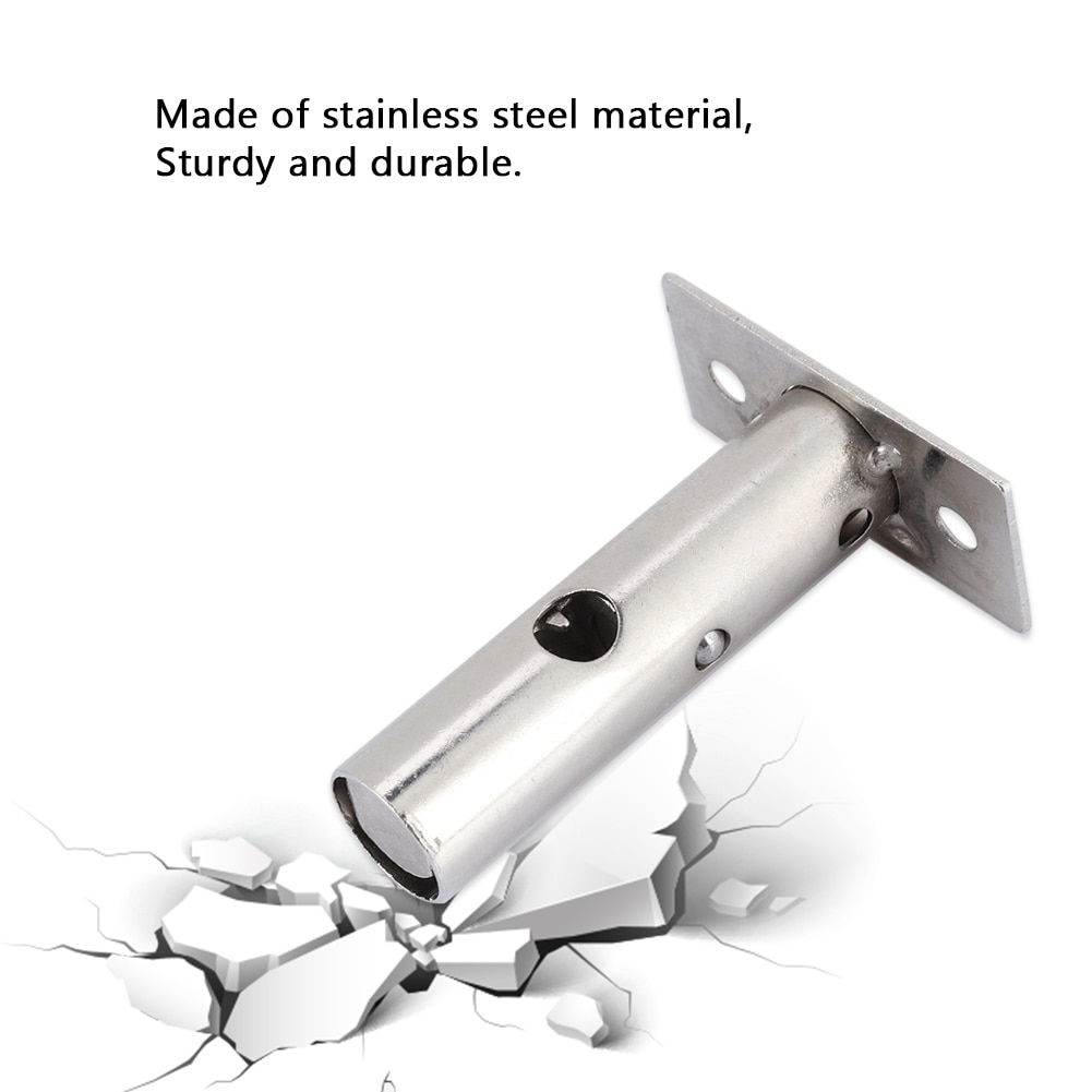 Stainless Steel Pipe Tube Lock Invisible Pipe Well Lock Locker For Fireproof Door Escape Aisle Locks Concealed Door Hardware